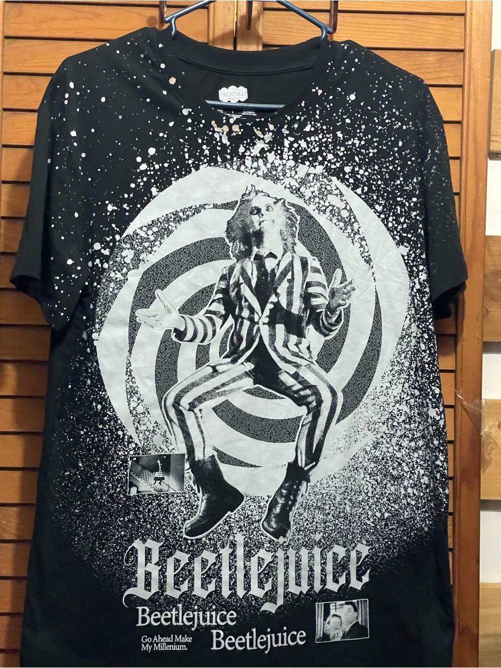Beetlejuice Graphic Short Sleeve Tee - Black